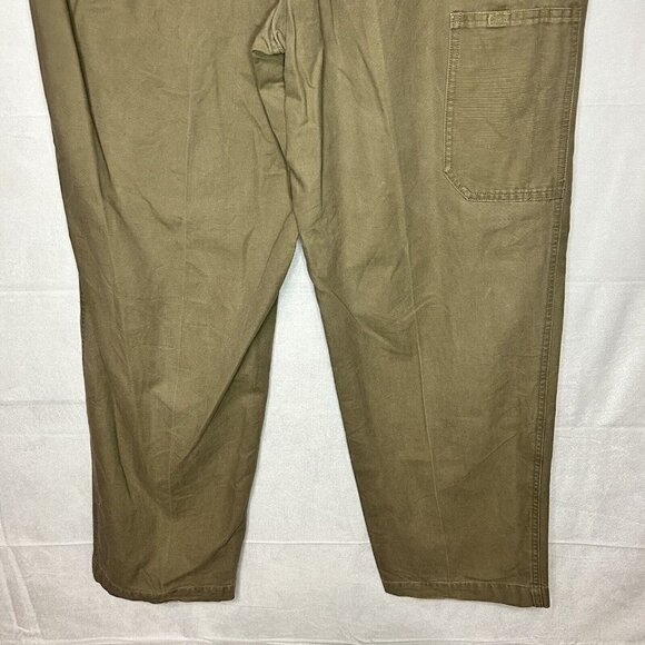 Columbia Heavy Duty Straight Leg Pants Men's Size 36x30 Dark Tan Brown - Picture 7 of 8